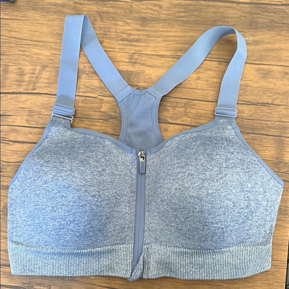 PINK Victoria's Secret Blue Sports Bra